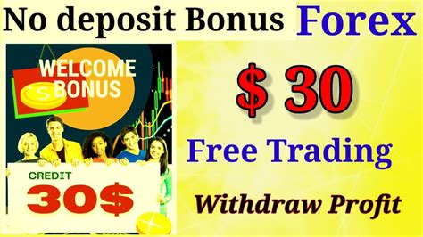welcome bonus no deposit forex